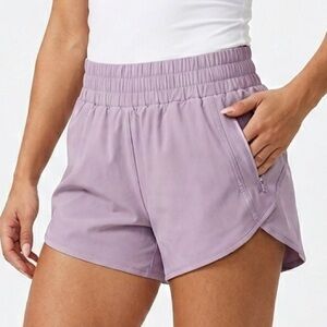 Baleaf Women's Light Purple Athletic Shorts